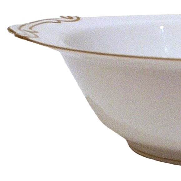 Japanese Hand Painted Vegetable Bowl, Fukagama Arita Vintage Serving Dish - Picture 10 of 12